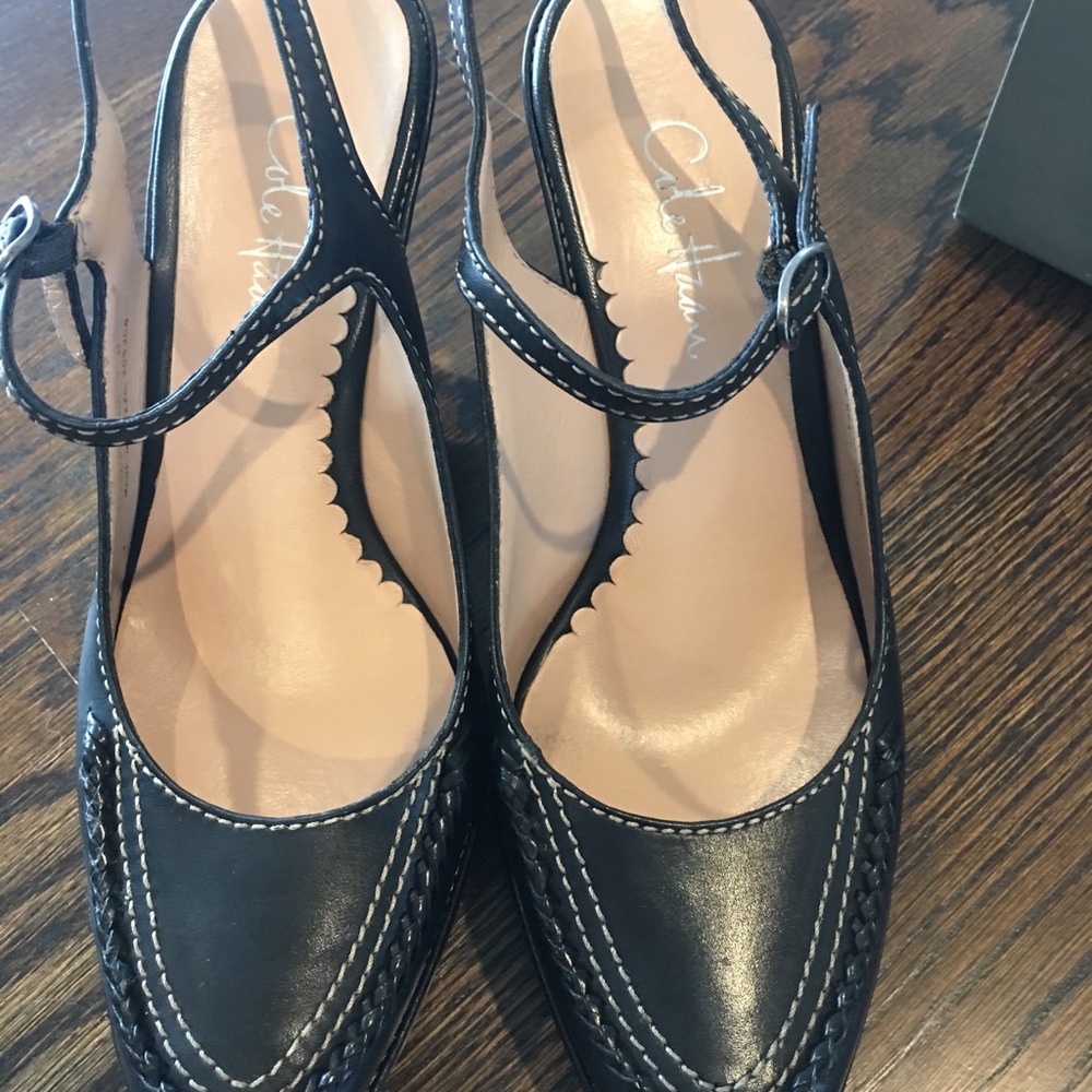 Cole Hahn brand new black Mary Jane